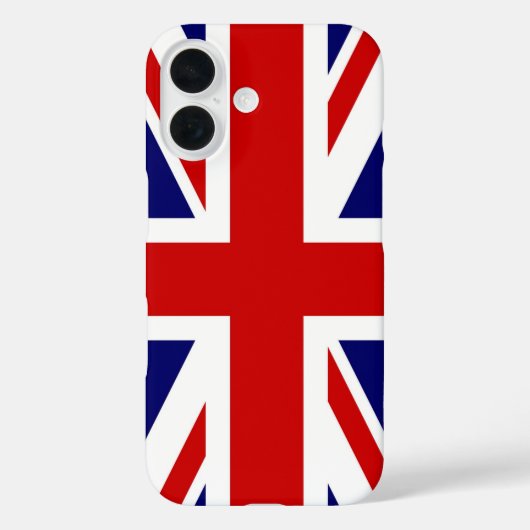 Britische Flagge Case-Mate iPhone Hülle (Rückseite)