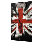 Britische Flagge Clipboard Klemmbrett (Links)