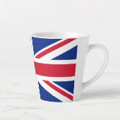 Britische Flagge der letzten Tasse (Rechts)