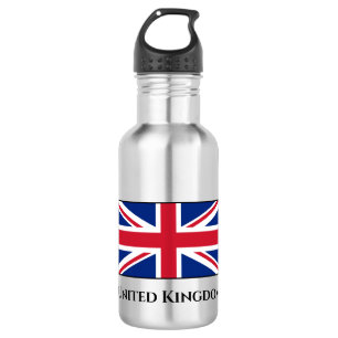Britische Flagge Edelstahlflasche