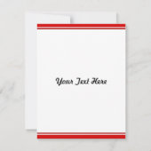 Britische Flagge Einladung (Rückseite)