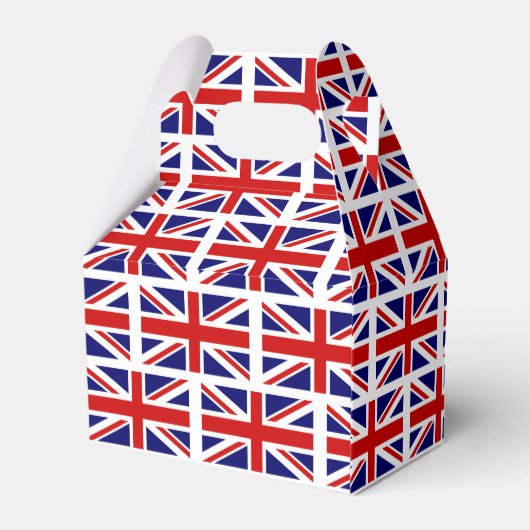 Britische Flagge Englischer Stolz Box Geschenkschachtel (Rückseite)