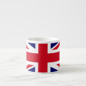 Britische Flagge Espressotasse (Vorderseite)