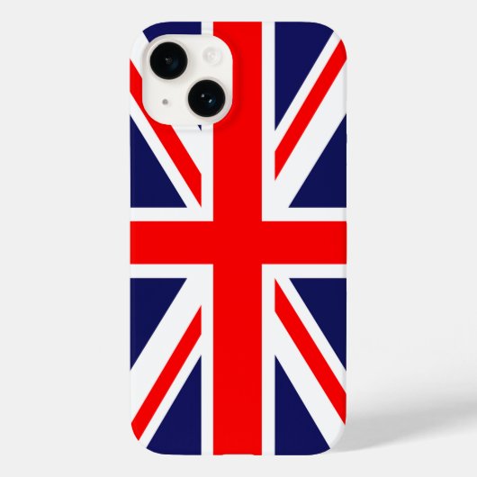 Britische Flagge/Flagge Case-Mate iPhone Hülle (Rückseite)