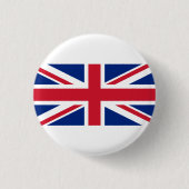 Britische Flagge, Flagge des Vereinigten Königreic Button (Vorderseite)