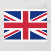 Britische Flagge, Flagge Nordirlands Postkarte (Vorderseite)
