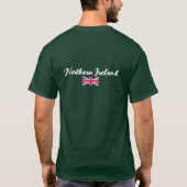 Britische Flagge, Flagge Nordirlands T-Shirt (Rückseite)