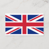 Britische Flagge, Flagge Nordirlands Visitenkarte (Vorderseite)