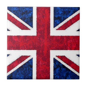 BRITISCHE FLAGGE Fliese