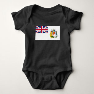 Britische Flagge für das Antarktis-Gebiet Baby Strampler
