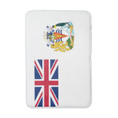 Britische Flagge für das Antarktis-Gebiet Badematte (Vorderseite Vertikal)