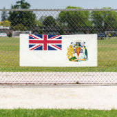 Britische Flagge für das Antarktis-Gebiet Banner (Insitu)
