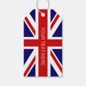 Britische Flagge für die Flagge von Britisch-Union Geschenkanhänger (Vorderseite)