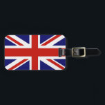 Britische Flagge Gepäckanhänger<br><div class="desc">Briten,  Flagge,  "britische Flagge",  "Gewerkschafts-Jack",  Gewerkschaft,  Jack,  Englisch,  England,  "Vereinigtes Königreich",  "Vereinigtes Königreich",  "Großbritannien",  "englische Flagge",  "England-Flagge",  "Königreich-Flagge",  "Großbritannien",  Großbritannien,  Flaggen,  Land,  Inseln,  Blau,  Rot,  Weiß,  Kreuz,  Irland,  Schottland,  Wales, </div>