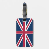 Britische Flagge Gepäckanhänger (Rückseite vertikal)