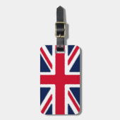 Britische Flagge Gepäckanhänger (Vorderseite vertikal)