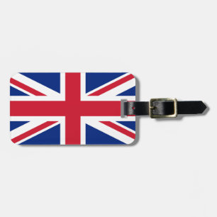 Britische Flagge - Gepäckmarke Gepäckanhänger