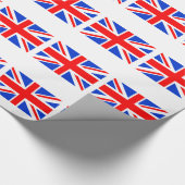 Britische Flagge Geschenkpapier (Ecke)