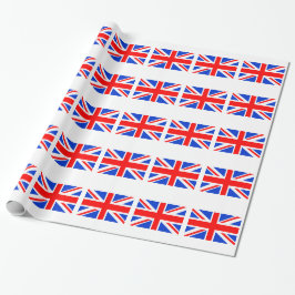 Britische Flagge Geschenkpapier