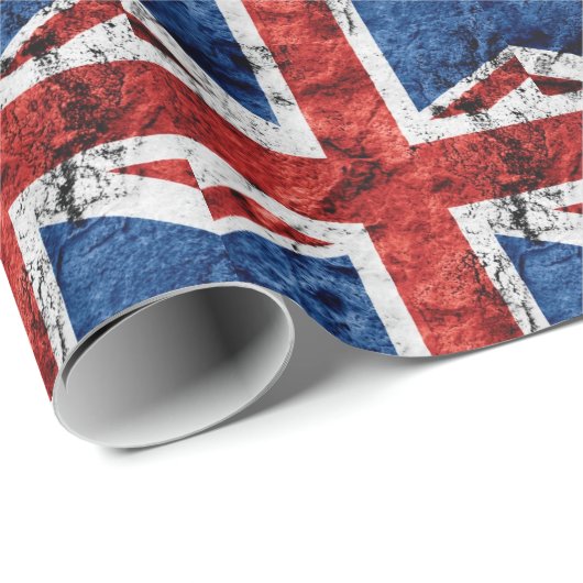 BRITISCHE FLAGGE GESCHENKPAPIER (Rolleneckpunkt)