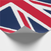 Britische Flagge Geschenkpapier (Ecke)
