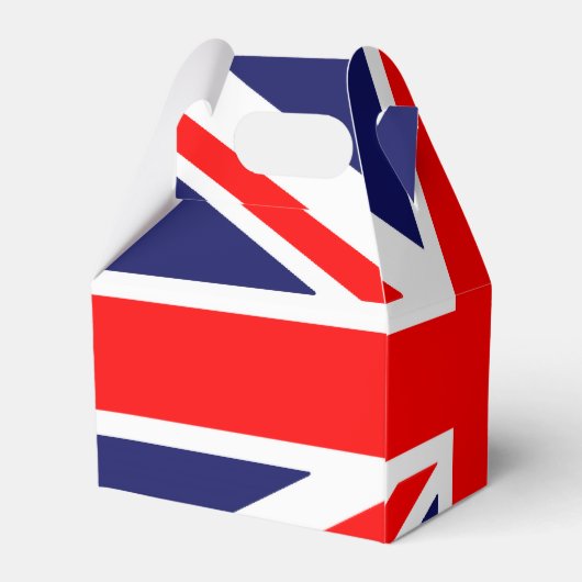 Britische Flagge Geschenkschachtel (Rückseite)