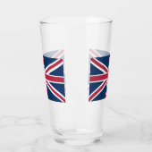 Britische Flagge Glas (Links)