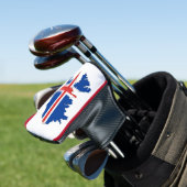 Britische Flagge Golf Headcover (In Situ)
