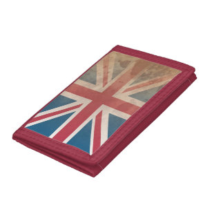 Britische Flagge, (Großbritannien, Großbritannien Tri-fold Geldbeutel