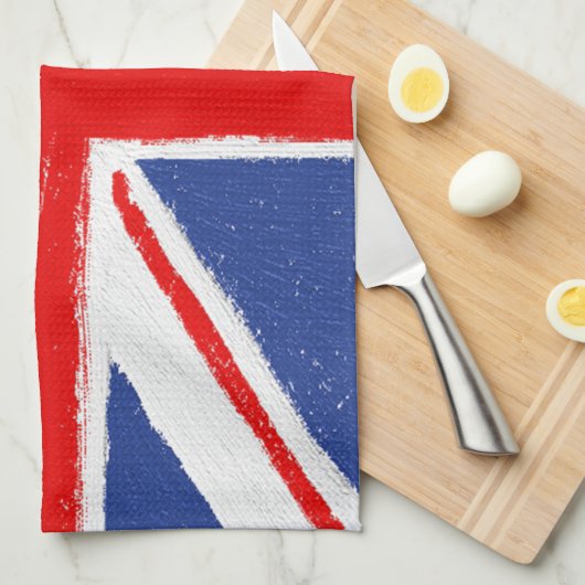 Britische Flagge Handtuch (Viertel Falte)
