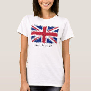 Britische Flagge, hergestellt in Großbritannien - T-Shirt