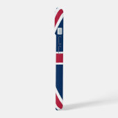Britische Flagge iPhone 15 Hülle (Linke Seite)