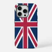 Britische Flagge iPhone Hülle (Rückseite)