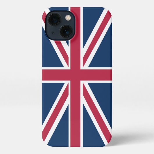 Britische Flagge iPhone Hülle (Rückseite)