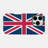 Britische Flagge iPhone Hülle (Rückseite (Horizontal))