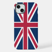 Britische Flagge iPhone Hülle (Rückseite)