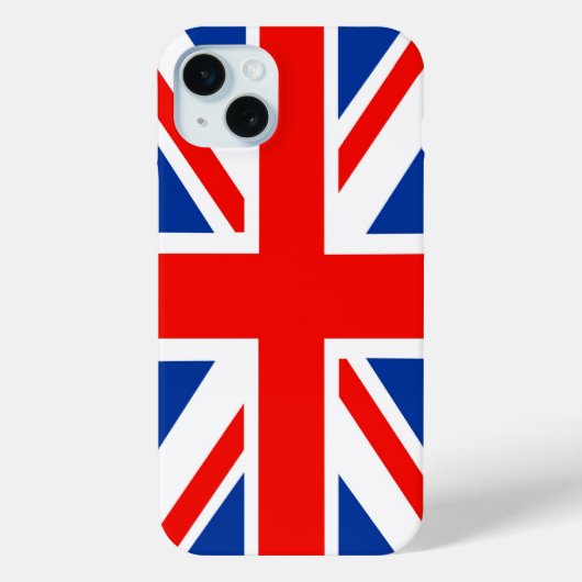 Britische Flagge (Jack der Union) Case-Mate iPhone Hülle (Rückseite)