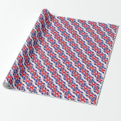 Britische Flagge - Jack Wrapping Papier Geschenkpapier (Ungerollt)