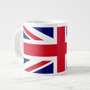 Britische Flagge Jumbo-Tasse