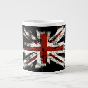 Britische Flagge Jumbo-Tasse