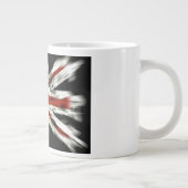 Britische Flagge Jumbo-Tasse (Rechts)