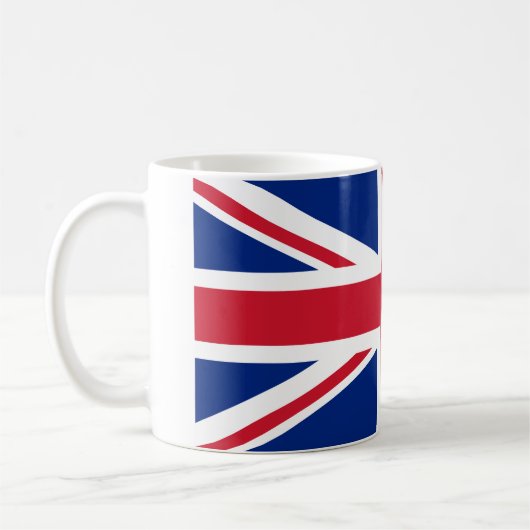 Britische Flagge Kaffeetasse (Links)
