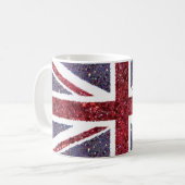 Britische Flagge Kaffeetasse (Vorderseite Links)