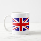 BRITISCHE Flagge Kaffeetasse (Links)
