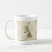 BRITISCHE Flagge + Karten-Tasse Kaffeetasse (Links)