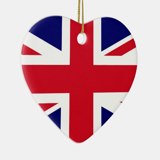 Britische Flagge Keramik Ornament (Rechts)