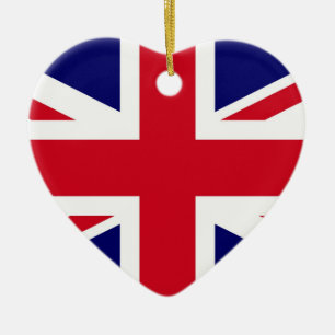 Britische Flagge Keramik Ornament
