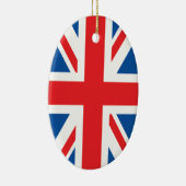 Britische Flagge Keramik Ornament (Rechts)