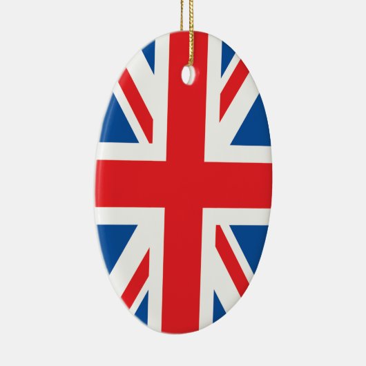Britische Flagge Keramik Ornament (Rechts)