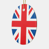 Britische Flagge Keramik Ornament (Links)